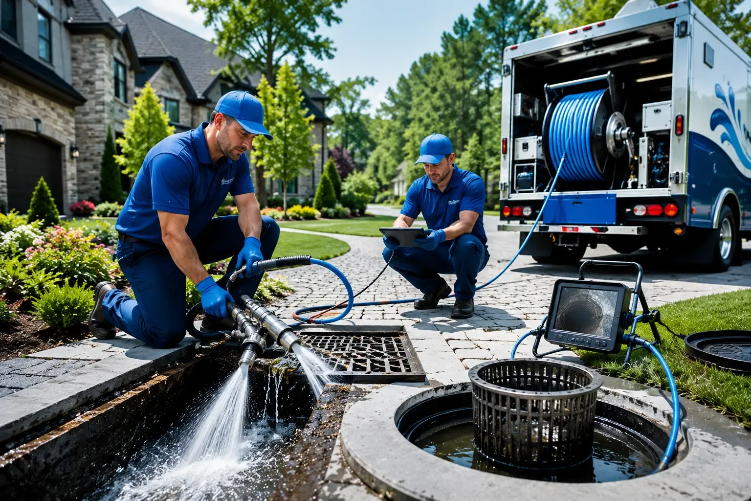 Local outdoor drain cleaning professionals in Chester, CT